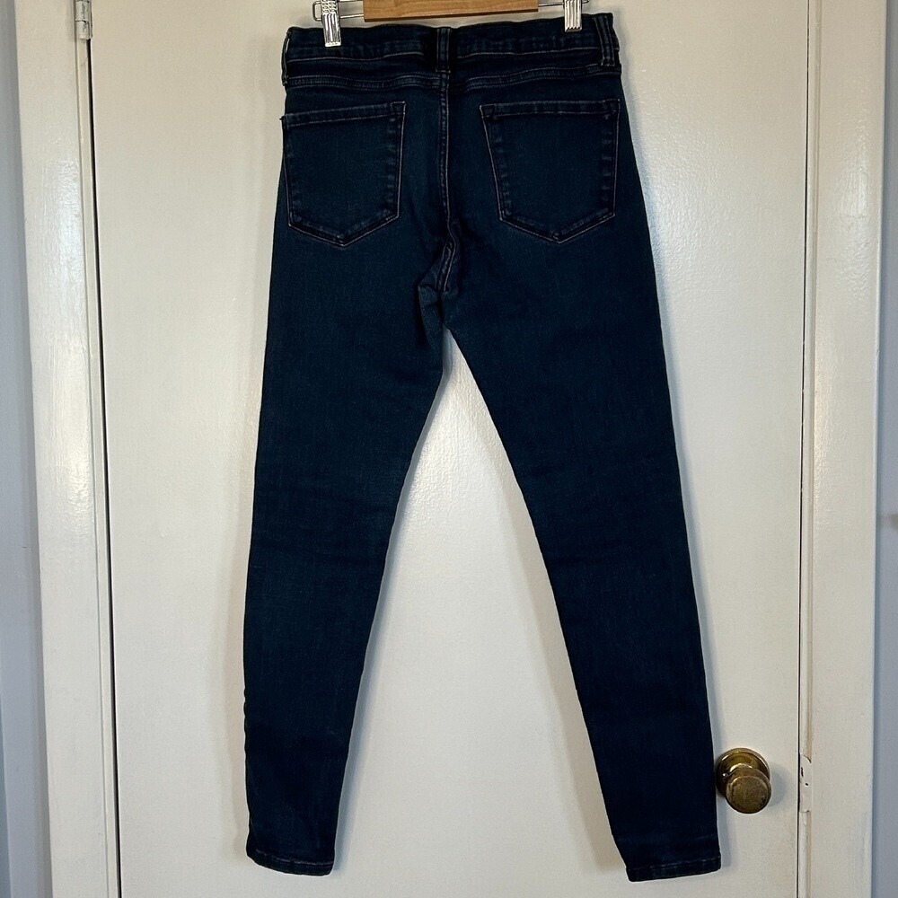 Banana Republic Skinny Fit Jeans Womens 27/4 Dark Wash Indigo Stretch‎ Denim - Picture 5 of 6
